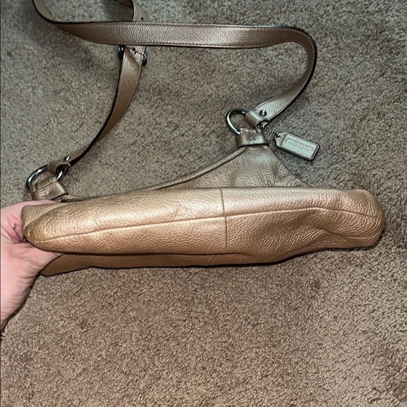 Coach Tan Leather Crossbody Bag - Picture 10 of 11